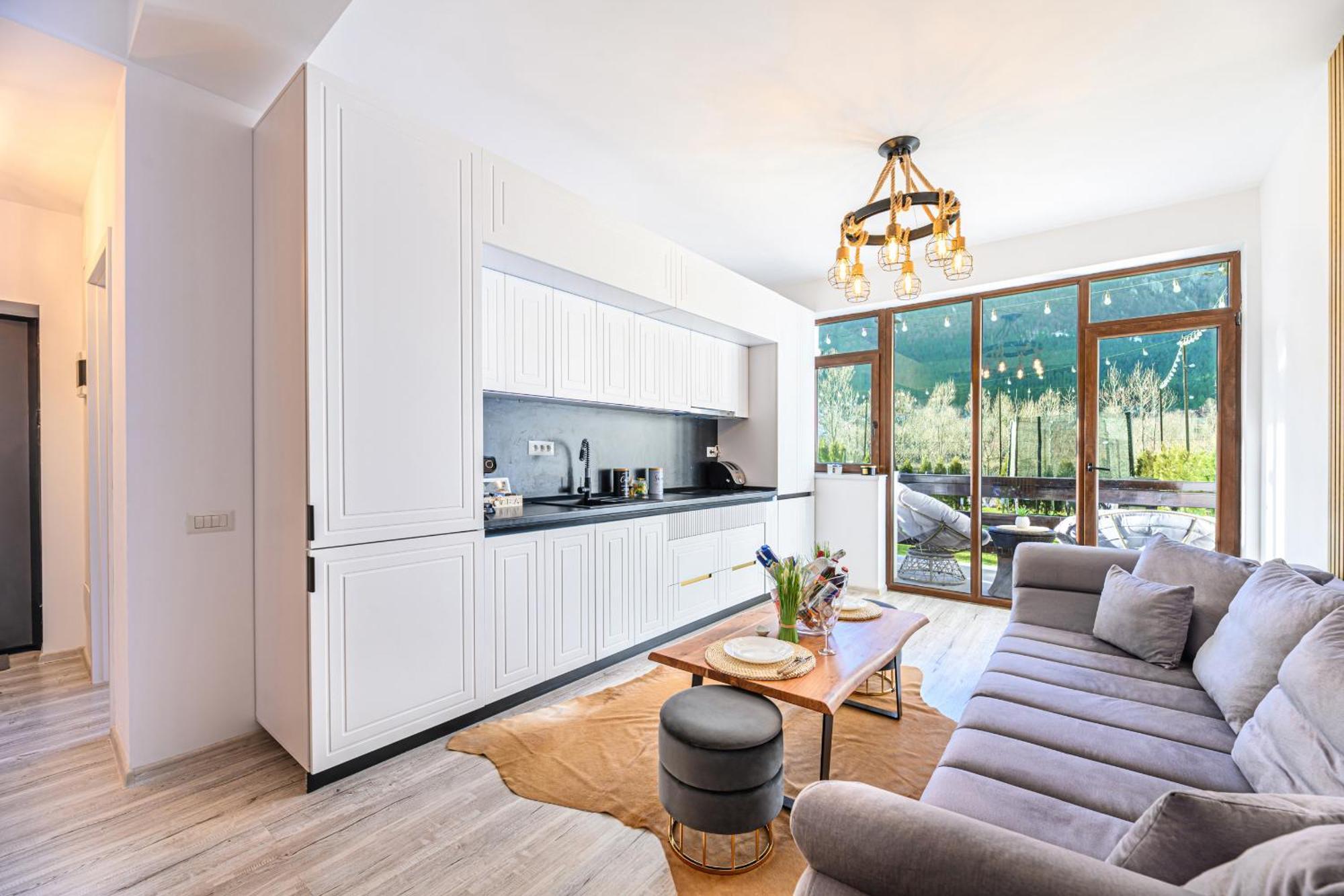 Ama Garden Apartment Busteni Bagian luar foto