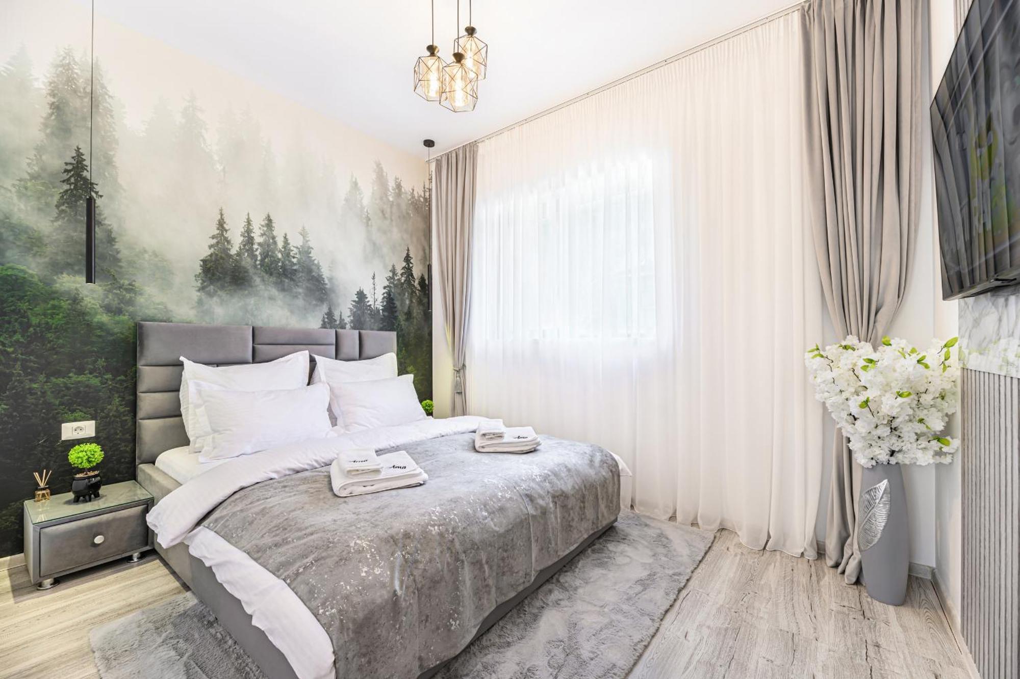 Ama Garden Apartment Busteni Bagian luar foto