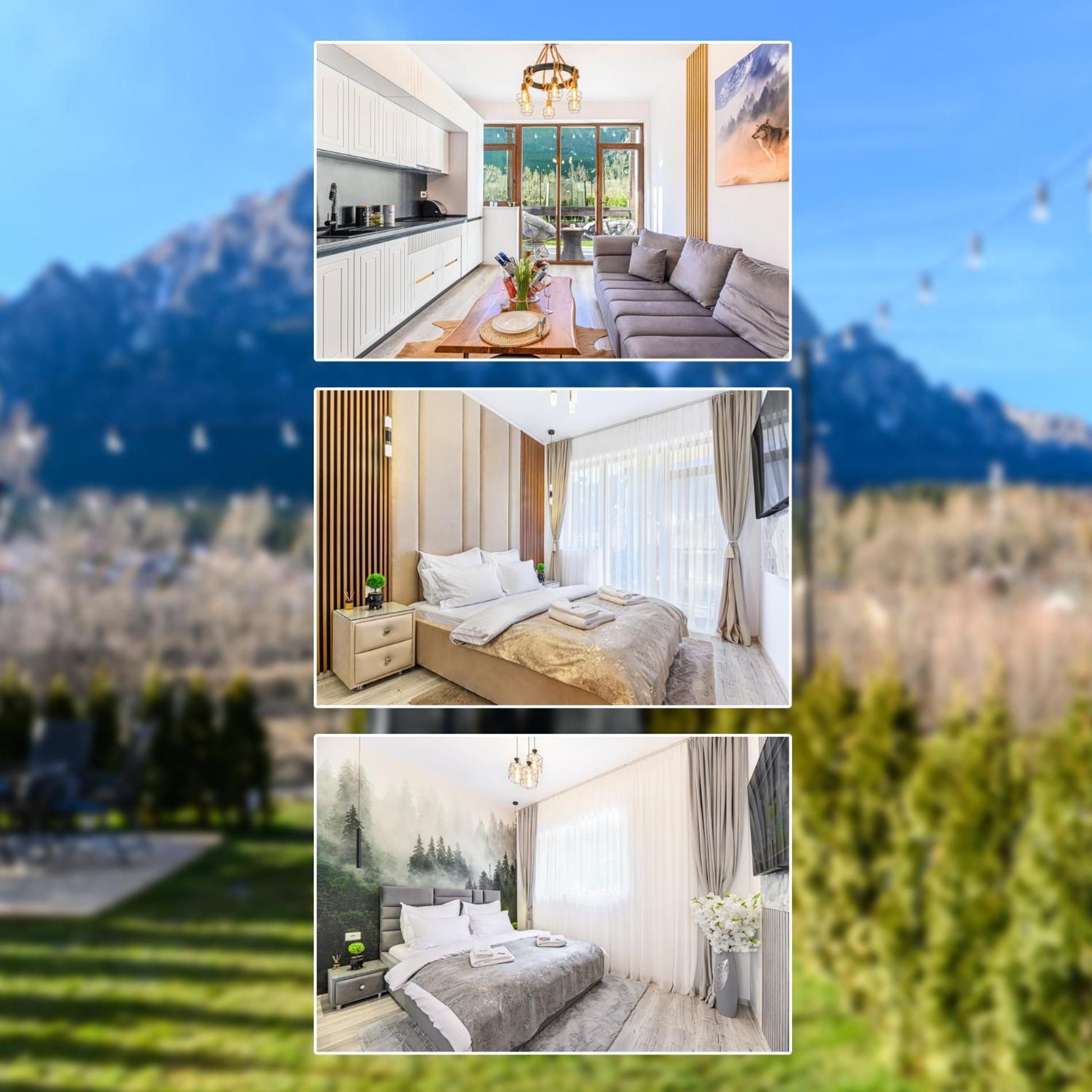 Ama Garden Apartment Busteni Bagian luar foto